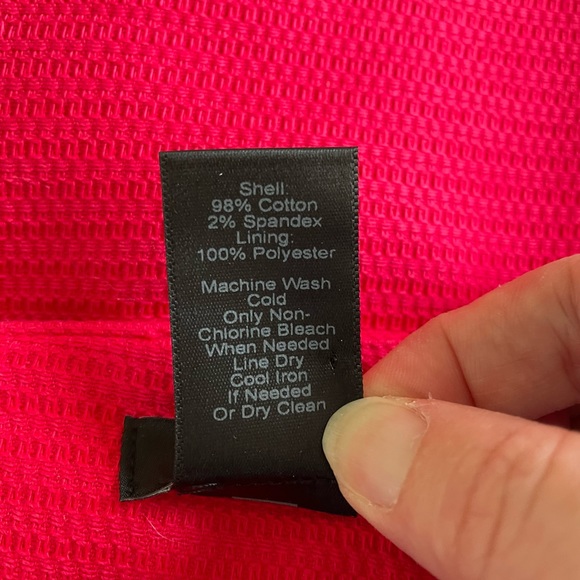 🌟HP🌟Ann Taylor Red Pencil Skirt - Picture 4 of 4